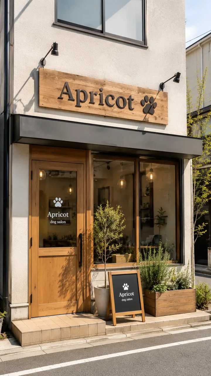 Dog care salon apricotの店舗外観